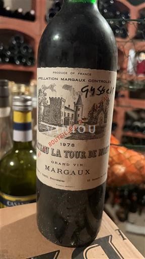 Bordeaux Margaux Château La Tour de Mons 1978