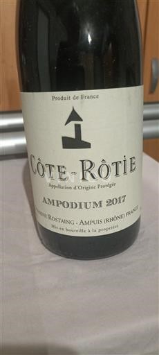 Thung lũng Rhône Côte-rôtie René Rostaing Ampodium 2017