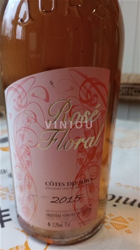 Jura Côtes-du-jura Fruitière Vinicole d'Arbois Rosé Floral 2015