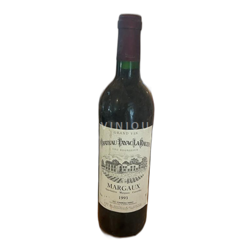 Wines Rouge sec Château Tayac La Raza 1993 France Bordeaux Margaux AOC