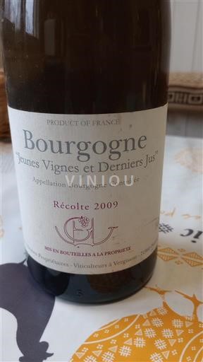 Bourgondië Bourgogne C.L. Propriétaire - Viticulteur à Vergisson Jeunes Vignes et Derniers Jus 2009