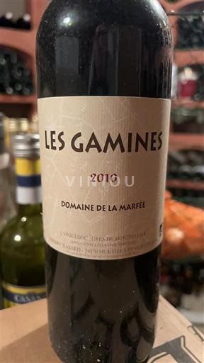 Weine Rouge sec Les Gamines Domaine La Marfée 2010 Frankreich Languedoc AOC