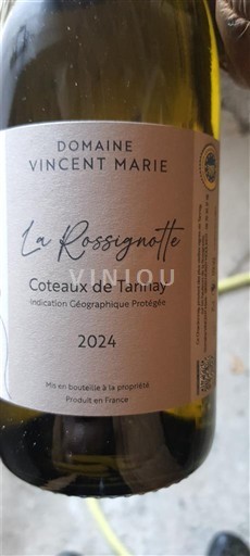 Valle della Loira Coteaux di Tannay Domaine Vincent Marie La Rossignotte 2024