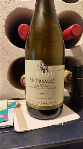 Bourgogne Meursault Domaine Pierre Boisson Les Clous 2022