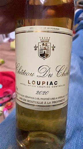 Bordeaux Loupiac Château Chate 2020