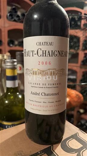 Burdeos Lalande-de-Pomerol Château Haut-Chaigneau 2006