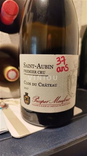 Bourgogne Saint-Aubin Premier Cru Prosper Maufoux Clos du Château 2017