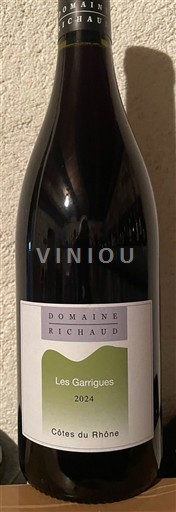 Valle del Rodano Côtes-du-Rhône Domaine Richaud Les Garrigues (ex les Galets) 2024