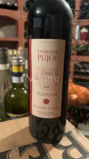 Languedoc Minervois Domaine Pujol Saint-Fructueux 2008