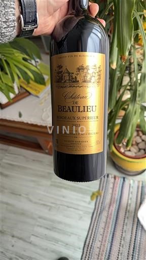Bordeaux Bordeaux supérieur Château Beaulieu 2023