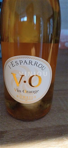 Languedoc Vignobles Bonfils V.O Vin Orange L'Esparrou 2022