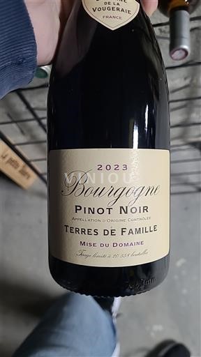 Bourgogne Domaine La Vougeraie Terres de Famille 2023