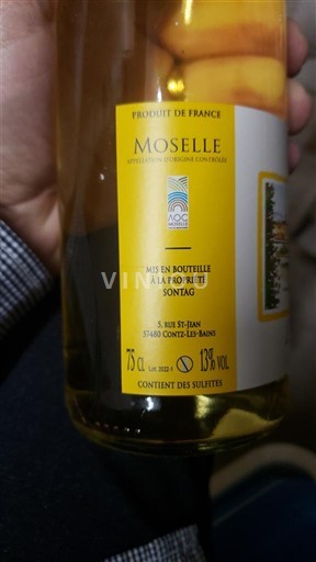 Lotharingen Mosel Domaine Sontag 2022