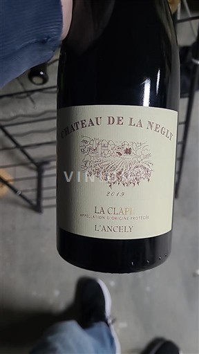 Languedoc La Clape Château La Négly L'Ancely 2019