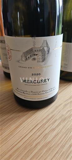 Burgundsko Mercurey Domaine Château de Sassangy 2020