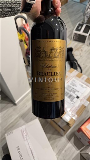 Burdeos Bordeaux superior Château Beaulieu 2020