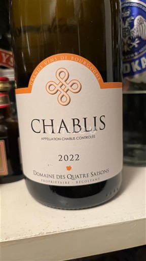 Bourgondië Chablis Domaine S Quatre Saisons 2022