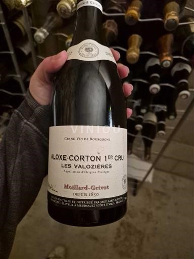 Borgonha Aloxe-Corton Premier Cru Moillard-Grivot Les Vallozières 2022