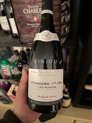 Bourgogne Pommard Premier Cru Moillard-Grivot Les Rugiens 2017