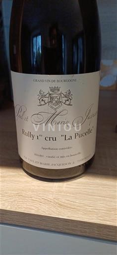 Viinit Blanc sec La Pucelle Paul et Marie Jacqueson 2012 Ranska Burgundi Rully AOC Premier Cru