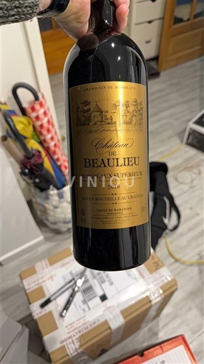 Bordeaux Bordeaux supérieur Château Beaulieu 2018