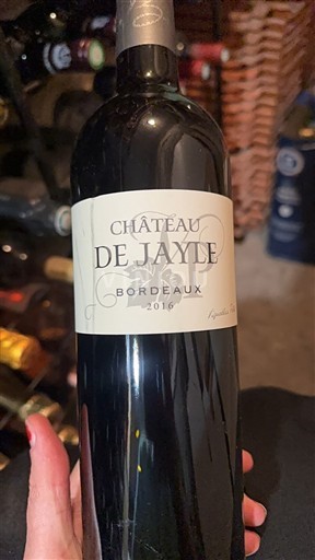 Burdeos Bordeaux Château Jayle 2016