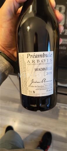 Jura Arbois Jérôme Arnoux Préambule Savagnin Ouillé 2021