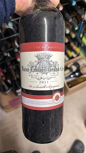 Bordeaux Saint-Émilion Grand Cru / 2011