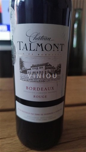 Bordeaux Château Talmont Không niên vụ