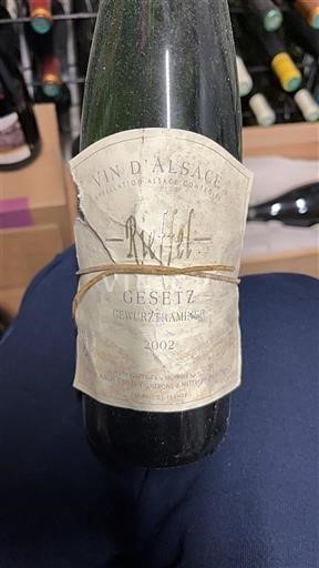 Alsácia Rieflé GESEITZ 2002