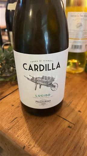 Rượu vang Blanc sec Cardilla Lucido Pellegrino 2021 Ý Sicilia Không được chỉ định DOC