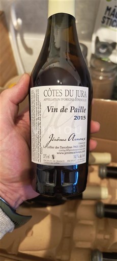 Jura Côtes-du-jura Jérôme Arnoux Vin de Paille 2015