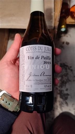 Jura Côtes-du-jura Jérôme Arnoux Vin de Paille 2015