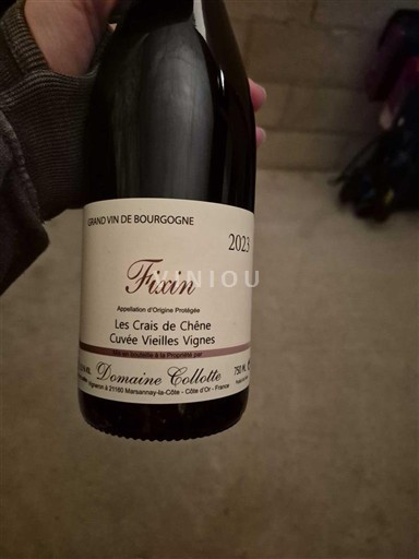 Burgundi Fixin Domaine Collotte Les Crais de Chêne Vieilles Vignes 2023