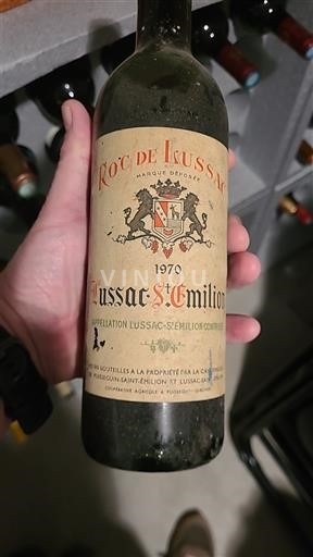 Bordeaux Lussac-saint-émilion Roc de Lussac 1970