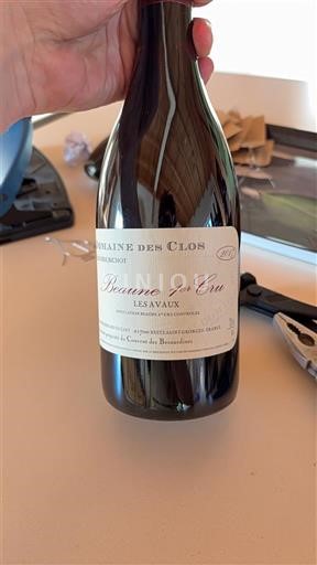 Burgundy Unspecified Premier Cru Domaine S Clos Les Avaux 2017