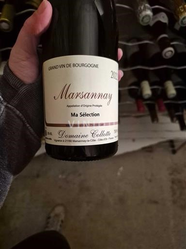 Burgundi Marsannay Domaine Collotte Ma Sélection 2022