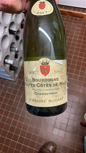 Burgundsko Hautes Côtes de Nuits Domaine Nudant 2017