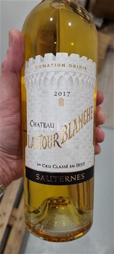 Bordeaux Sauternes Premier Cru Château La Tour Blanche 2017
