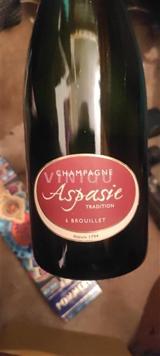 Champanhe Aspasie Tradition Não Sazonado