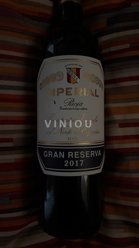 La Rioja Rioja Compañía Vinícola del Norte de España Imperial Gran Reserva 2017