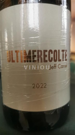 Languedoc ja Roussillon Pays d'Oc Jeff Carrel Ultime Récolte 2022