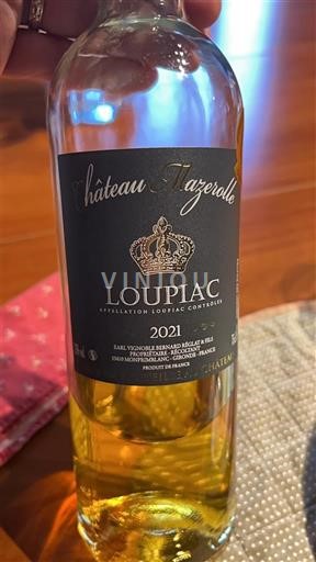 Bordeaux Loupiac Château Fazerolle 2021