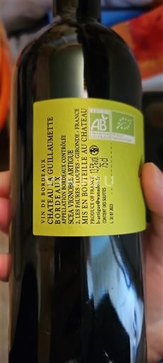 Bordeaux Château Guillaumette 2022