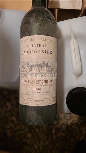 Bordeaux Lussac-saint-émilion Château La Govinière 1995