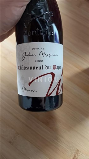 Rhône Valley Châteauneuf-du-Pape Domaine Julien Masquin Memora 2022