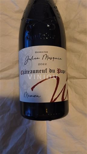 Rhônevallei Châteauneuf-du-Pape Domaine Julien Masquin Memora 2022