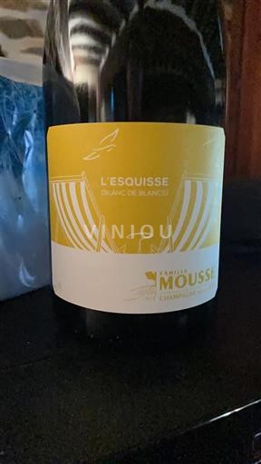 Champagne Famille Moussé L'Esquisse Blanc de Blancs Niet-geïntegreerd