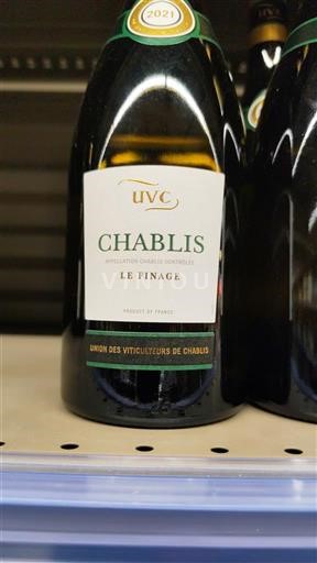 Burgundy Chablis Union des Viticulteurs de Chablis Le Finage 2021