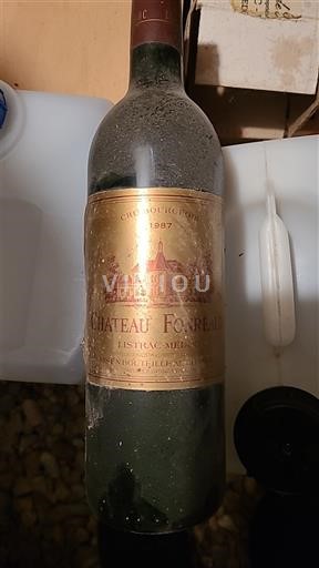 Bordeaux Listrac-Médoc Cru Bourgeois Château Fonréaud 1987